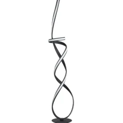 Fraser Matt Black LED Floor Lamp