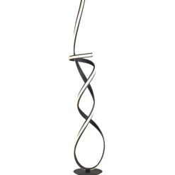 Fraser Matt Black LED Floor Lamp