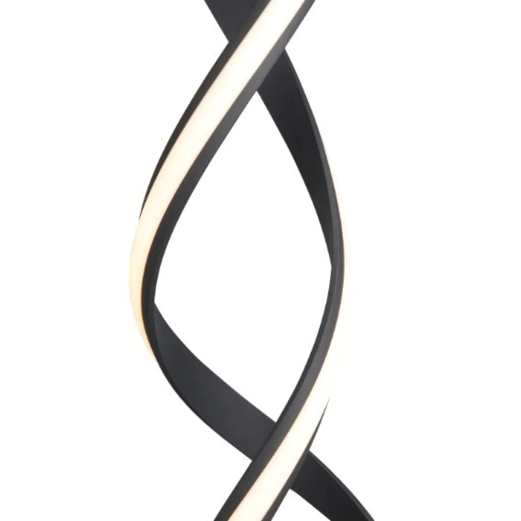 Fraser Matt Black LED Floor Lamp
