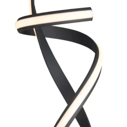 Fraser Matt Black LED Floor Lamp
