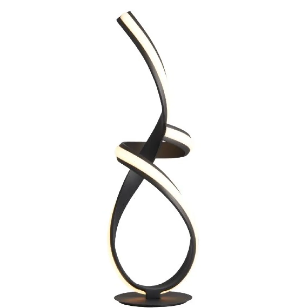 Fraser Matte Black LED Table Lamp