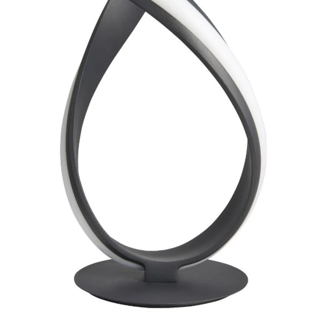 Fraser Matte Black LED Table Lamp
