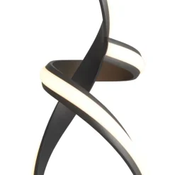 Fraser Matte Black LED Table Lamp