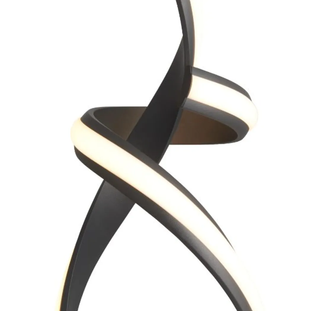 Fraser Matte Black LED Table Lamp