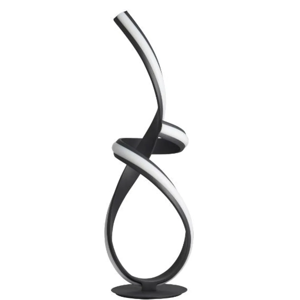Fraser Matte Black LED Table Lamp
