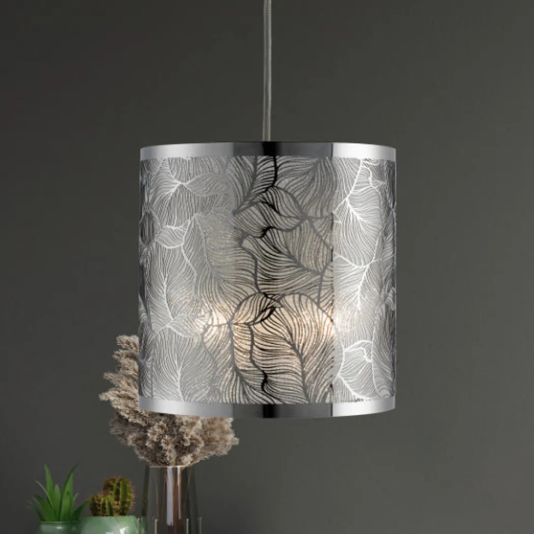 Freddie Pendant Light Shade Polished Chrome