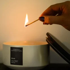 French Connection 3 Wick Scented Candle Refresh
