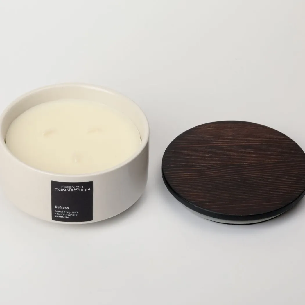 French Connection 3 Wick Scented Candle Refresh