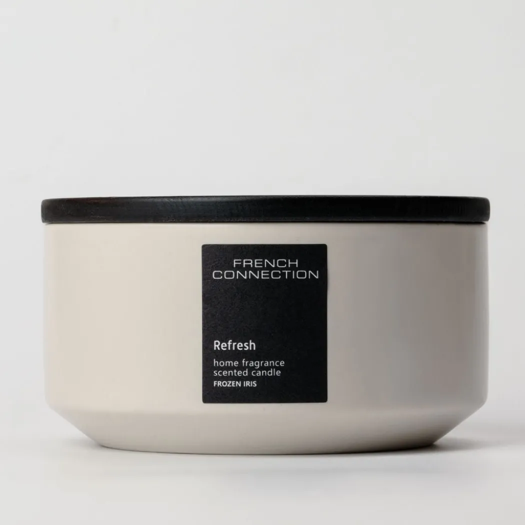 French Connection 3 Wick Scented Candle Refresh