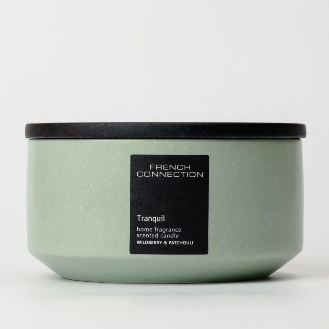French Connection 3 Wick Scented Candle Tranquil