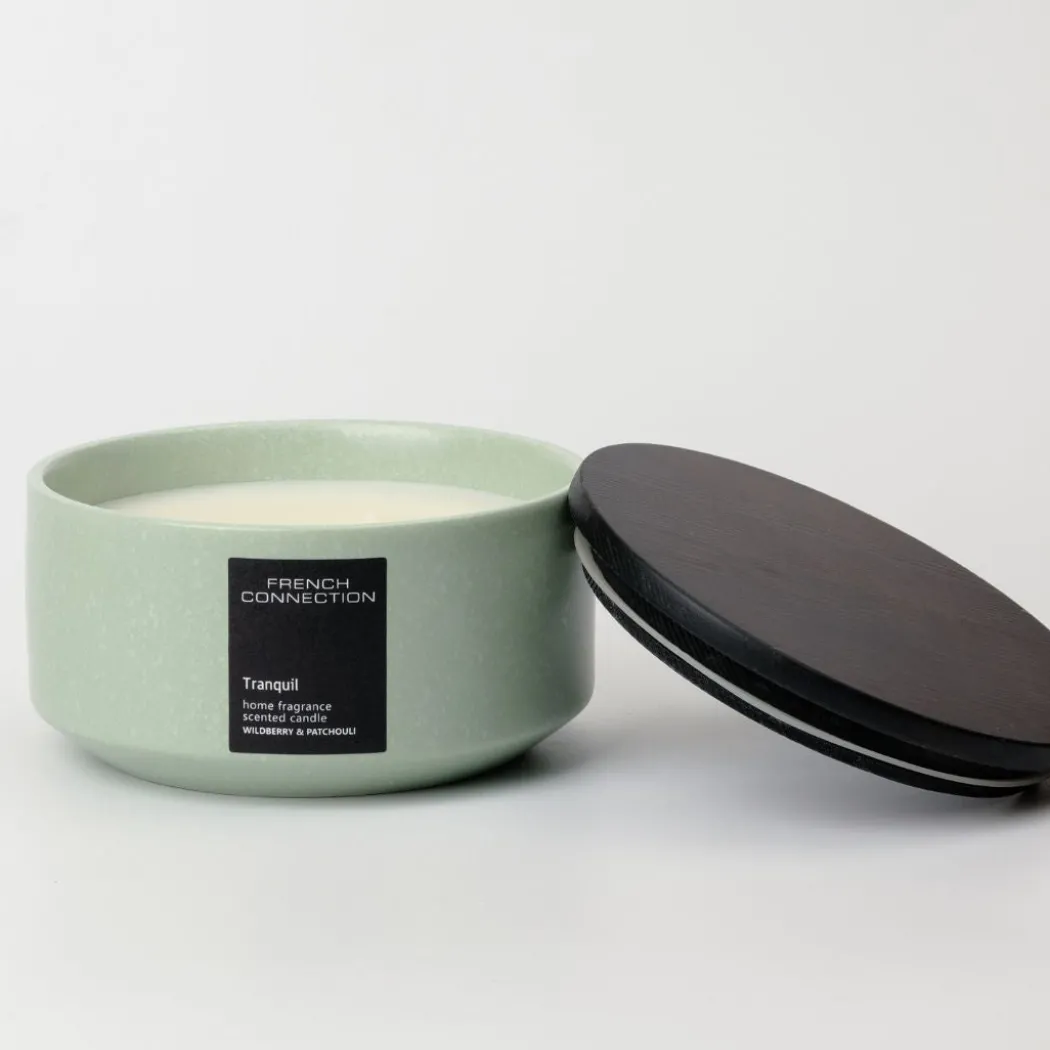 French Connection 3 Wick Scented Candle Tranquil
