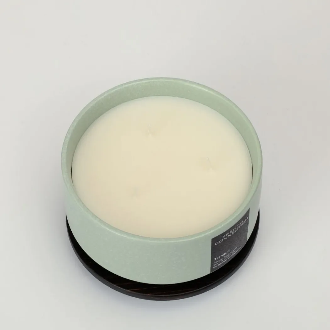 French Connection 3 Wick Scented Candle Tranquil