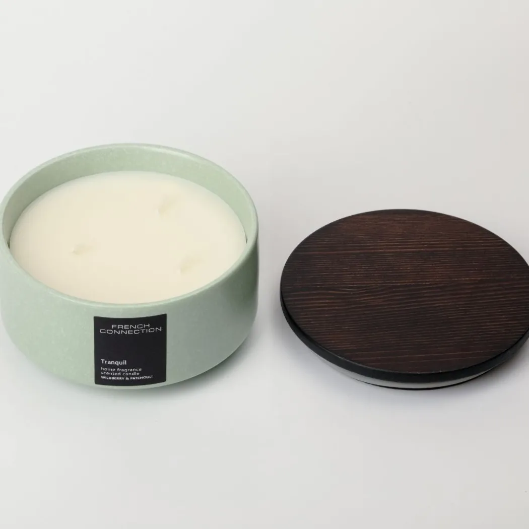 French Connection 3 Wick Scented Candle Tranquil