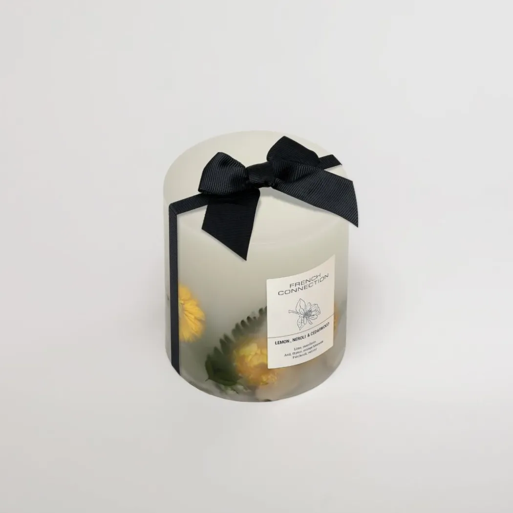 French Connection 1 Wick Scented Candle Lemon, Neroli & Cedarwood
