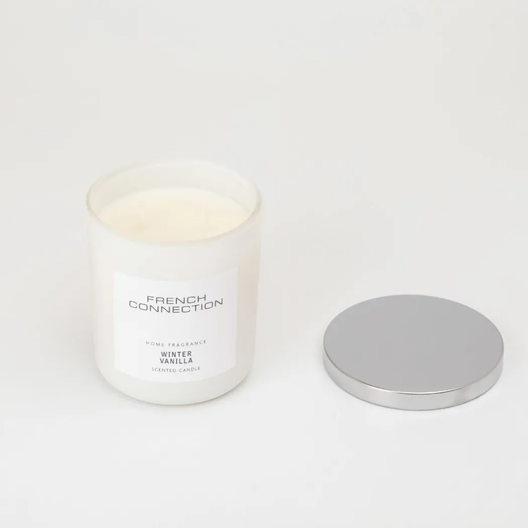 French Connection 2 Wick Scented Candle Winter Vanilla