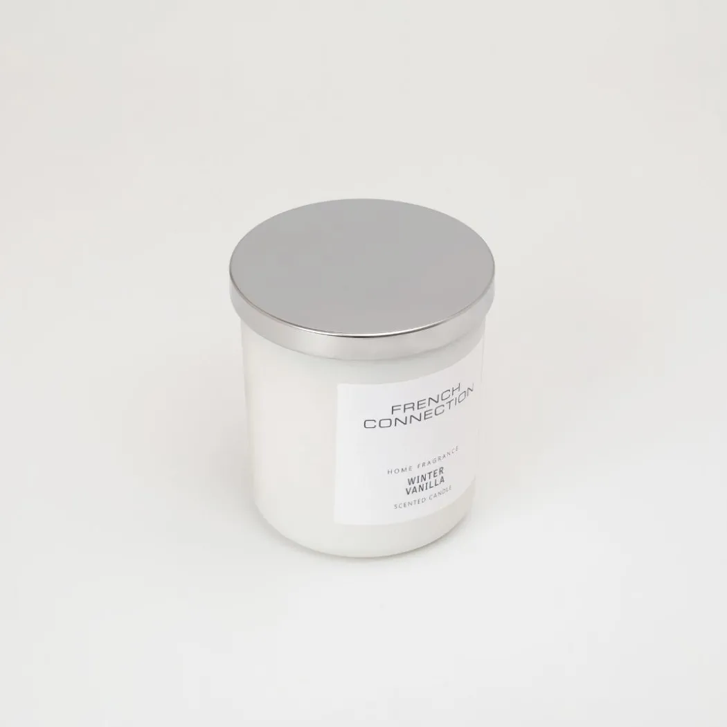French Connection 2 Wick Scented Candle Winter Vanilla