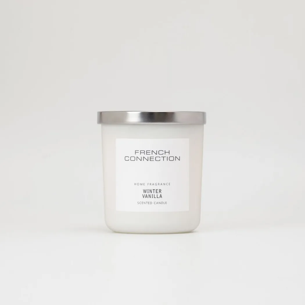 French Connection 2 Wick Scented Candle Winter Vanilla