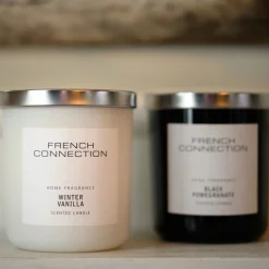 French Connection 2 Wick Scented Candle Winter Vanilla