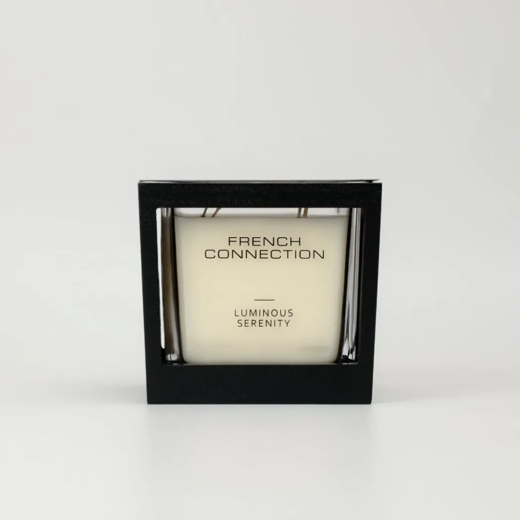 French Connection 4 Wick Scented Candle Luminous Serenity