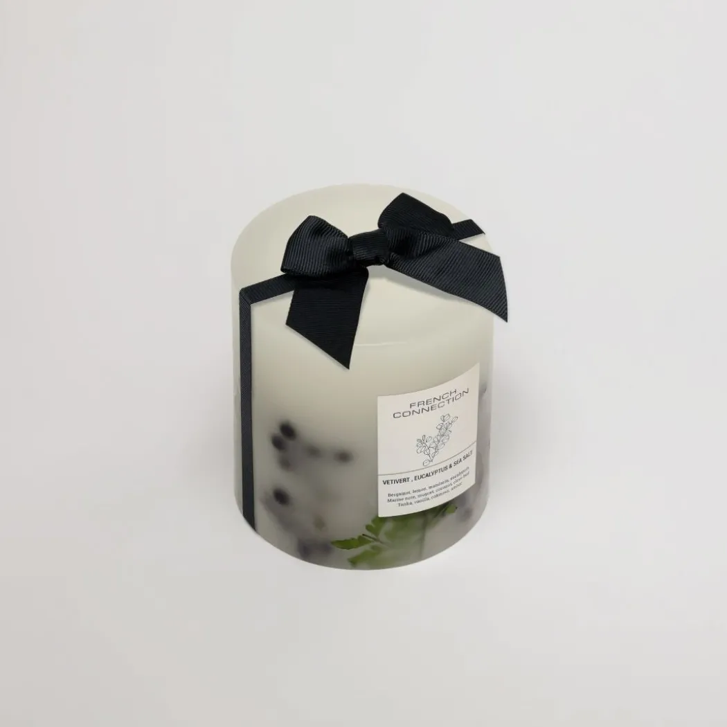 French Connection 1 Wick Scented Candle Vetivert, Eucalyptus & Sea Salt