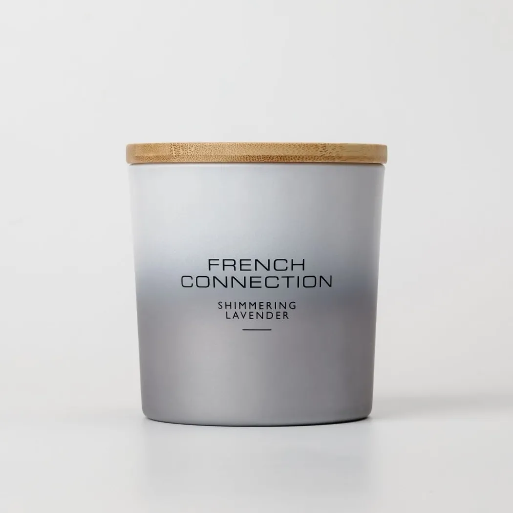 French Connection 2 Wick Scented Candle Shimmering Lavender