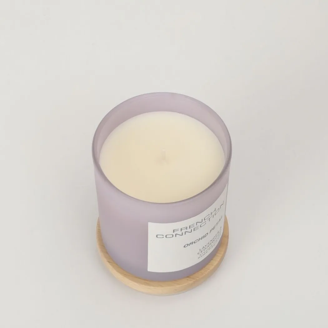 French Connection 1 Wick Scented Candle Orchid Petal