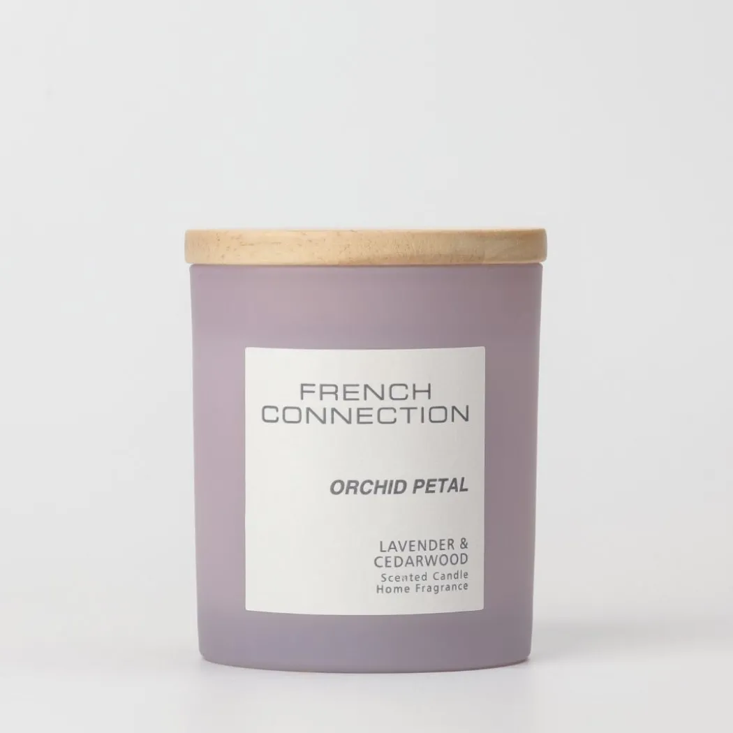 French Connection 1 Wick Scented Candle Orchid Petal