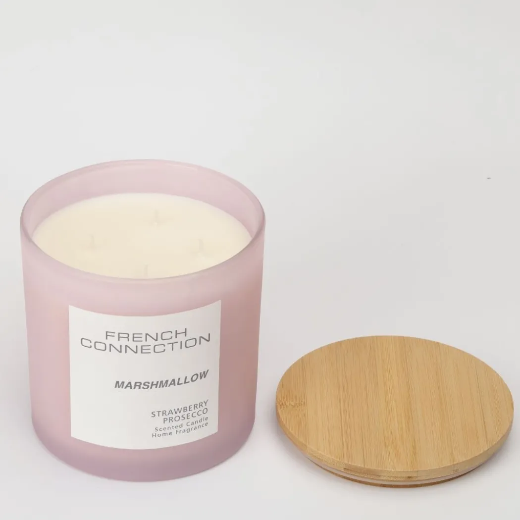 French Connection 4 Wick Scented Candle Marshmallow
