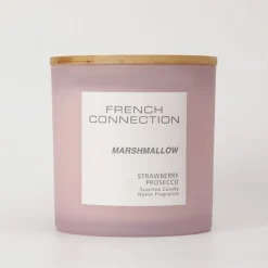 French Connection 4 Wick Scented Candle Marshmallow