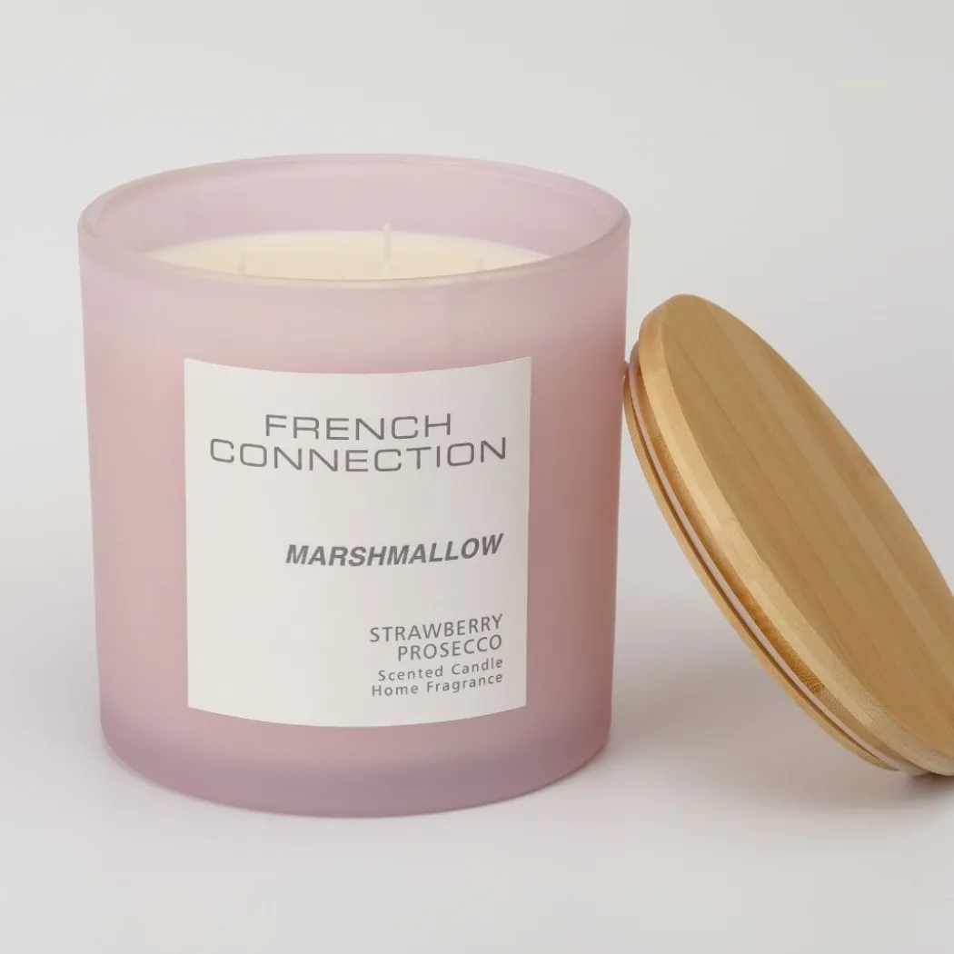 French Connection 4 Wick Scented Candle Marshmallow