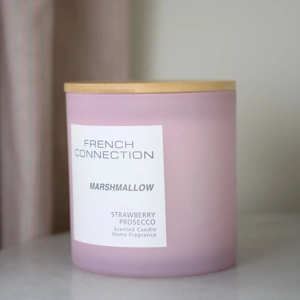 French Connection 4 Wick Scented Candle Marshmallow