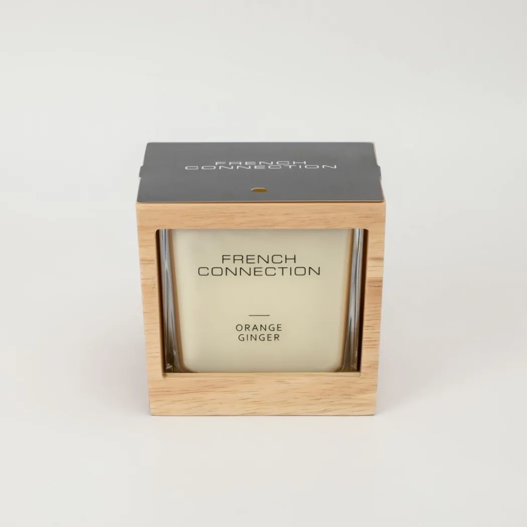 French Connection 4 Wick Scented Candle Orange Ginger