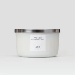French Connection 3 Wick Scented Candle Winter Vanilla