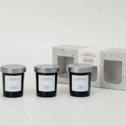 French Connection Set of 3 Small Mixed Scented Candles