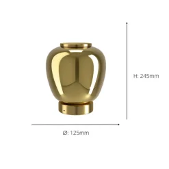 Fruitera Brushed Brass LED Table Lamp