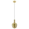 Fruitera Brushed Brass LED Pendant Ceiling Light