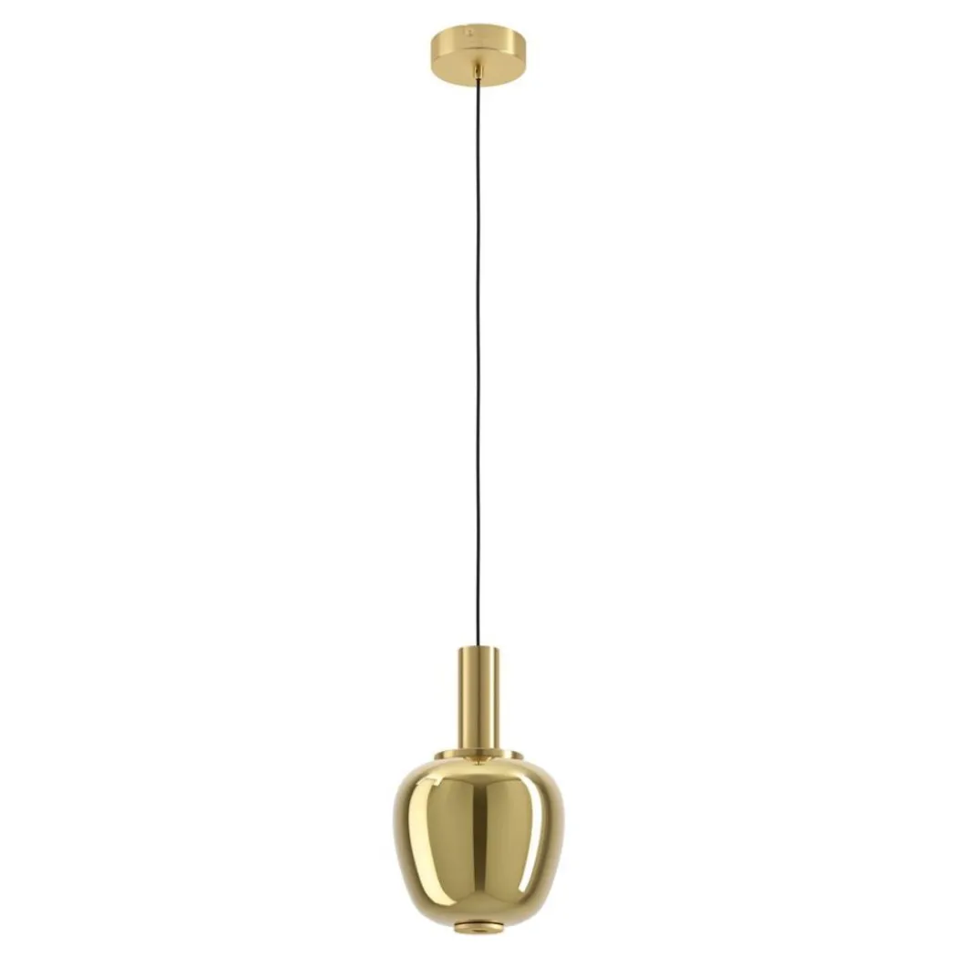 Fruitera Brushed Brass LED Pendant Ceiling Light