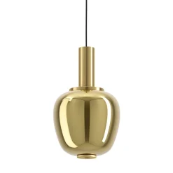 Fruitera Brushed Brass LED Pendant Ceiling Light