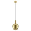 Fruitera Large Brushed Brass LED Pendant Ceiling Light