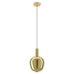 Fruitera Large Brushed Brass LED Pendant Ceiling Light