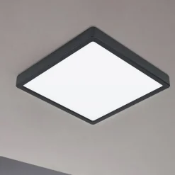 Fueva LED Flush IP44 Square Ceiling Light