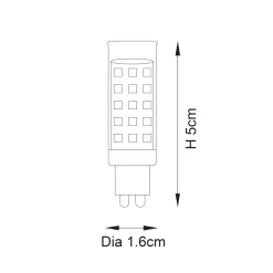 G9 3.5W LED Warm White