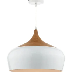 Gaucho Pendant Ceiling Light White 45cm