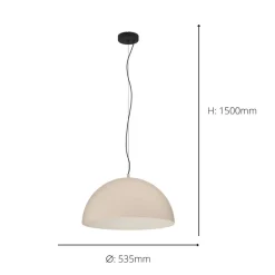 Geatano 1 Natural Ceiling Pendant Light