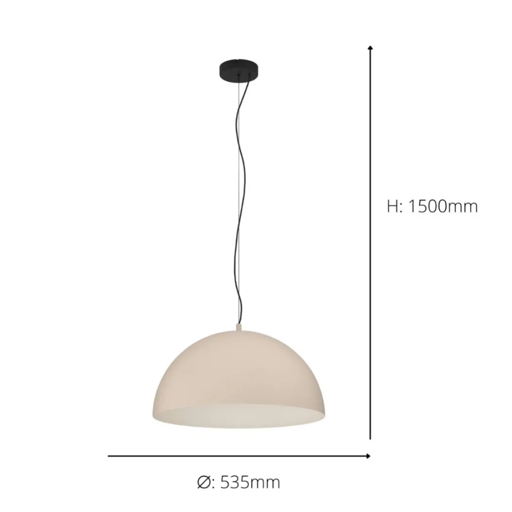 Geatano 1 Natural Ceiling Pendant Light