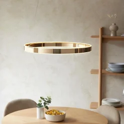 Gen LED Gold Pendant Ceiling Light