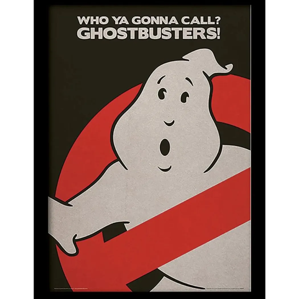 Ghostbusters Logo Framed Wall Art 30x40