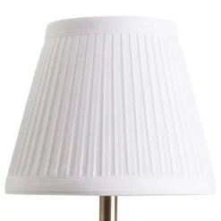 Giona Antique Brass & White Wall Light