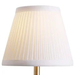 Giona Antique Brass & White Wall Light