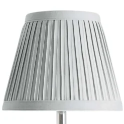Giona Polished Chrome & Grey Wall Light